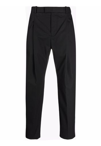 Alexander McQueen tapered tailored trousers - Nero