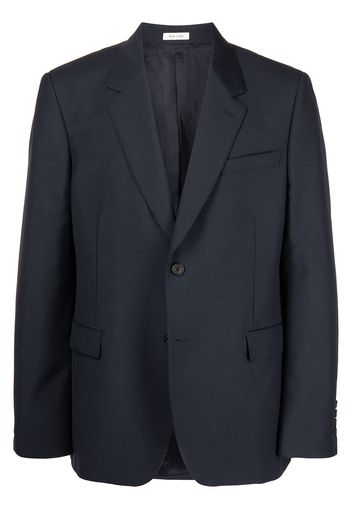 Alexander McQueen single-breasted suit jacket - Blu