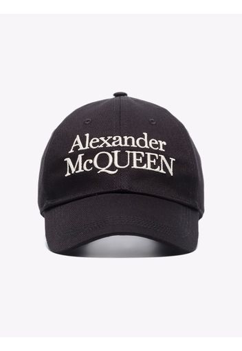Alexander McQueen logo-embroidered baseball cap - Nero