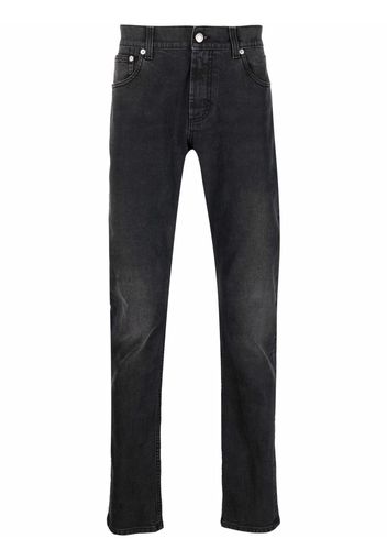 Alexander McQueen skinny-cut denim jeans - Nero