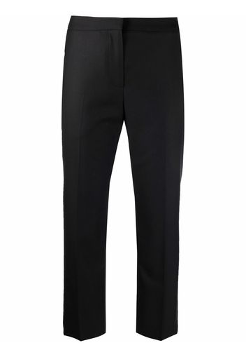 Alexander McQueen Pantaloni sartoriali crop - Nero