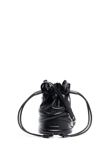 Alexander McQueen The Curve bucket bag - Nero