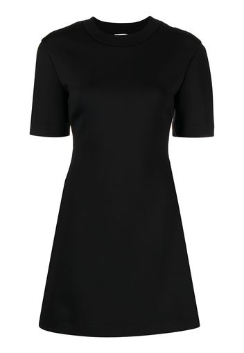 Alexander McQueen logo-print skater mini dress - Nero