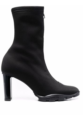 Alexander McQueen zipped-up ankle boots - Nero