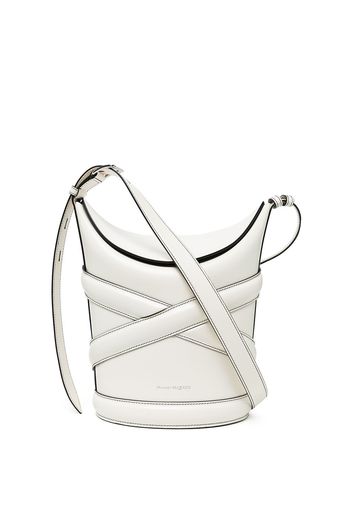 Alexander McQueen Borsa a spalla The Curve - Bianco