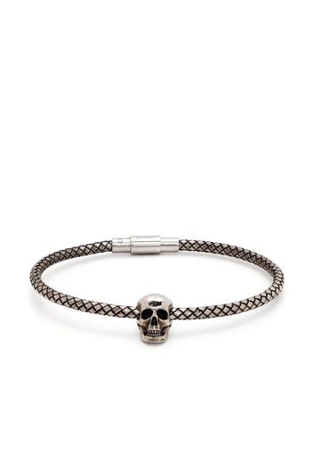 Alexander McQueen Bracciale con ciondolo - Argento