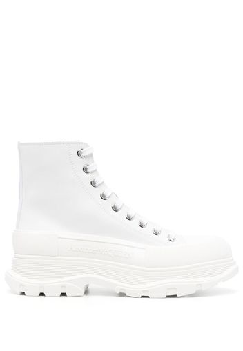 Alexander McQueen Stivali - Bianco