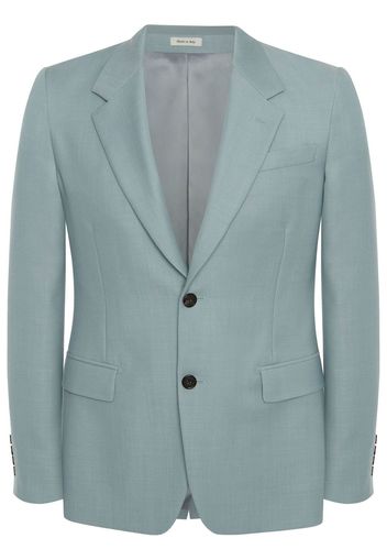 Alexander McQueen single-breasted suit jacket - Blu