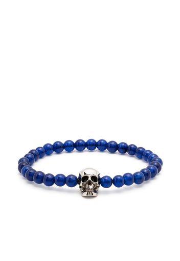 Alexander McQueen skull charm bracelet - Argento