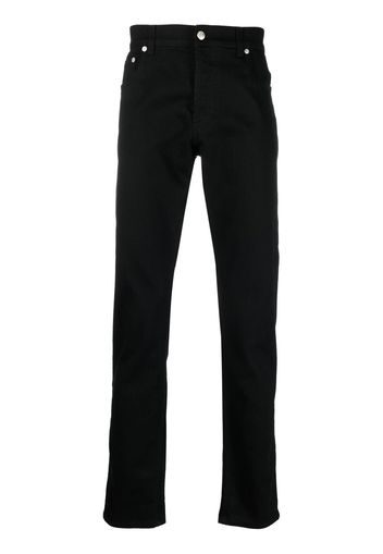 Alexander McQueen straight-leg denim jeans - Nero