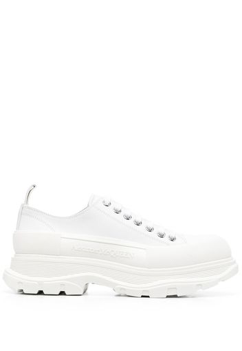 Alexander McQueen Tread Slick lace-up sneakers - Bianco