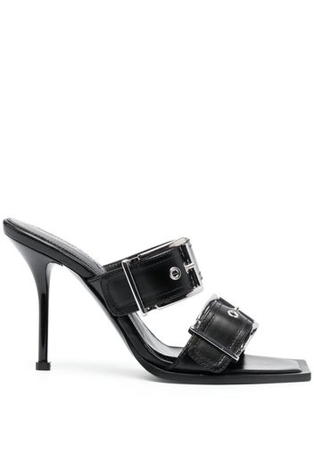 Alexander McQueen buckle-detail sandals - Nero