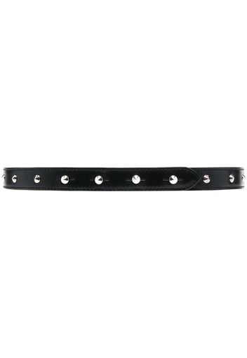 Alexander McQueen studded leather belt - Nero