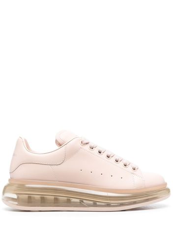 Alexander McQueen leather chunky-sole sneakers - Rosa