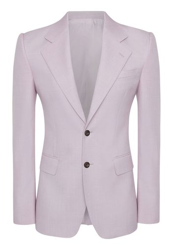 Alexander McQueen Blazer monopetto sartoriale - Rosa