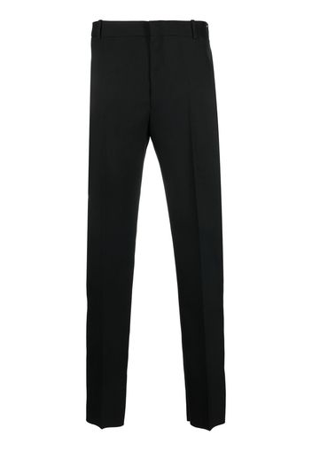 Alexander McQueen slim-cut tailored trousers - Nero