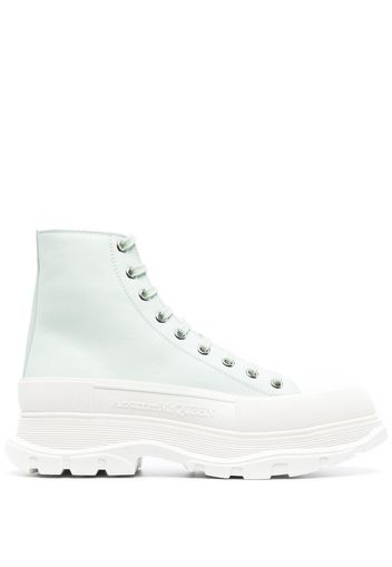 Alexander McQueen Tread Slick ankle boots - Verde