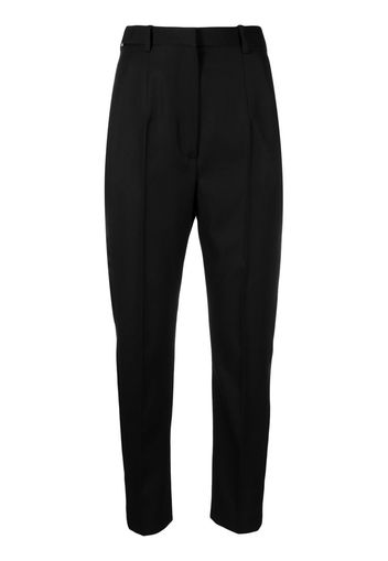 Alexander McQueen high-waist tapered trousers - Nero