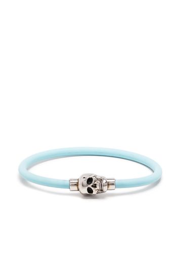 Alexander McQueen skull-detail bracelet - Blu