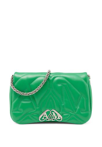 Alexander McQueen Borsa a spalla The Seal - Verde