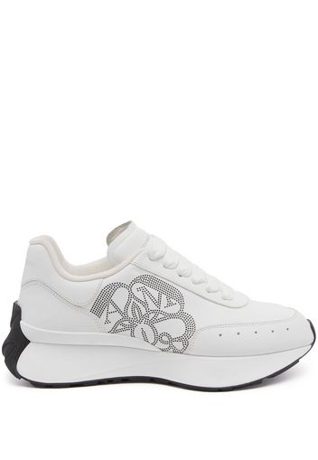 Alexander McQueen Sprint Runner low-top sneakers - Bianco