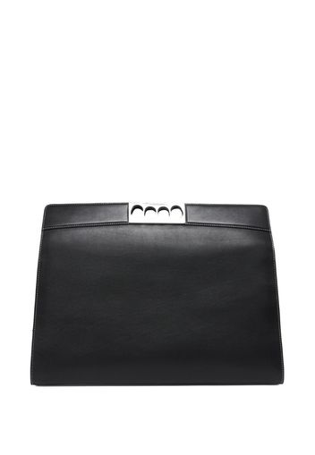 Alexander McQueen Borsa tote The Grip 24H - Nero