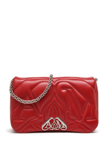 Alexander McQueen Borsa a spalla The Seal - Rosso