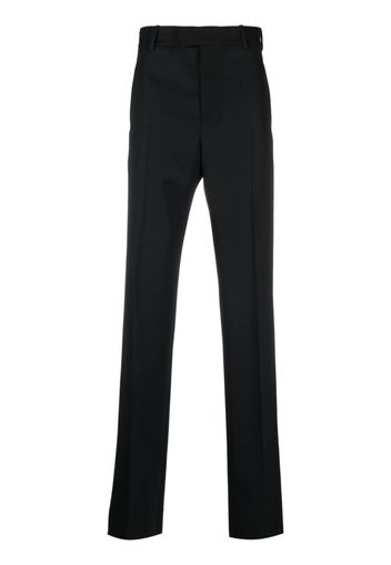 Alexander McQueen straight-leg wool trousers - Nero