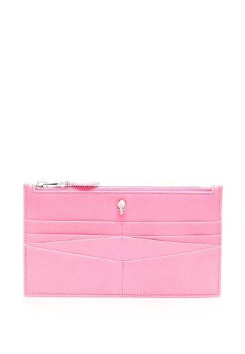 Alexander McQueen Skull leather wallet - Rosa