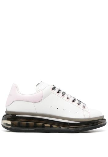 Alexander McQueen Oversized transparent sole sneakers - Bianco