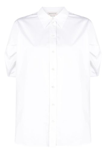 Alexander McQueen Camicia con maniche a palloncino - Bianco