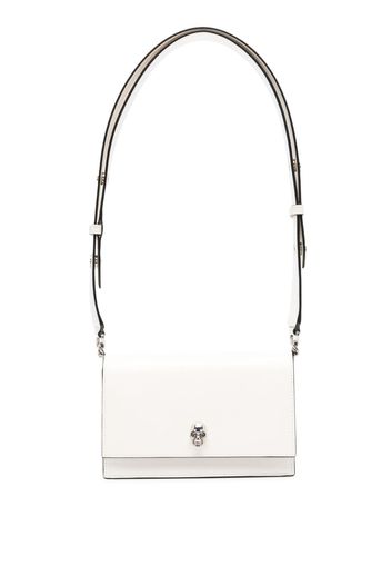 Alexander McQueen small Skull shoulder bag - Bianco