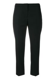 Alexander McQueen cropped tailored trousers - Nero