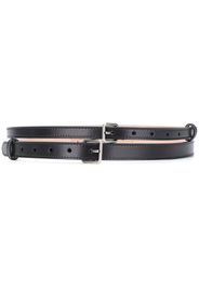 double buckle belt