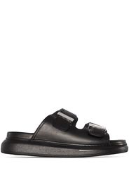 Alexander McQueen Hybrid leather sandals - Nero