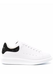 Alexander McQueen Oversized crystal-embellished sneakers - Bianco