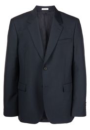 Alexander McQueen single-breasted suit jacket - Blu