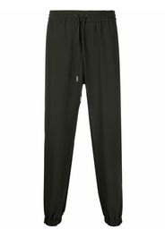 Alexander McQueen drawstring track pants - Verde