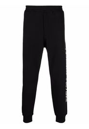 Alexander McQueen Pantaloni sportivi slim - Nero