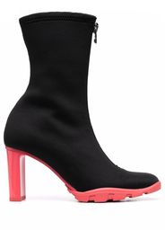 Alexander McQueen Scuba 85 boots - Nero