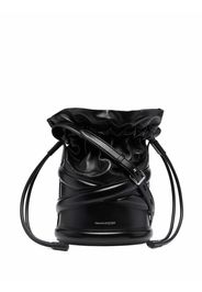 Alexander McQueen The Soft Curve bucket bag - Nero