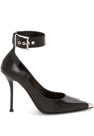 Alexander McQueen pointed-toe 105mm pumps - Nero