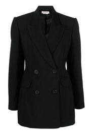 Alexander McQueen Blazer doppiopetto - Nero