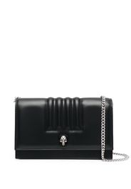 Alexander McQueen Borsa a tracolla con applicazione - Nero