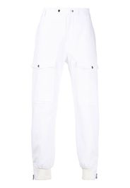 Alexander McQueen tapered cargo trousers - Bianco