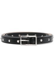 Alexander McQueen long studded belt - Nero