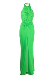 Alexander McQueen Abito con ruches - Verde