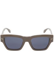 Alexander McQueen square-frame sunglasses - Marrone