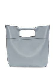 Alexander McQueen The Square leather tote - 1537 -DOVE GREY