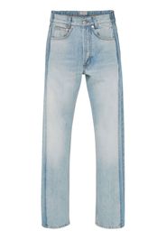 Alexander McQueen Worker Patched straight-leg jeans - Blu